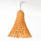 Handmade Bamboo Bell Shape Pendant Lamp
